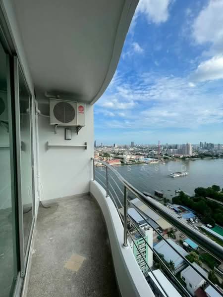 Supalai River Place Charoen Nakorn, Bangkok, 1529 Soi Chareonnakorn 39, Chareonnakorn Road, Bang Lam Phu Lang, Khlong San, Bangkok, 1 Bedroom, 35 sqm, Condo For Rent, by Komkrit Arunvessased, 500471225 - DDproperty.com