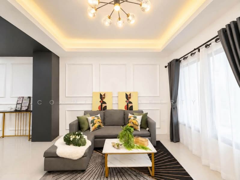 Baan Ngamcharoen 2 Pattaya, Chon Buri (Pattaya), มาบสอง - ค่ายมวย, Nong Pru, Bang Lamung (Pattaya), Chon Buri (Pattaya), 2 Bedrooms, 72 sqm, Townhouse For Rent, by Connex Property, 500471330 - DDproperty.com