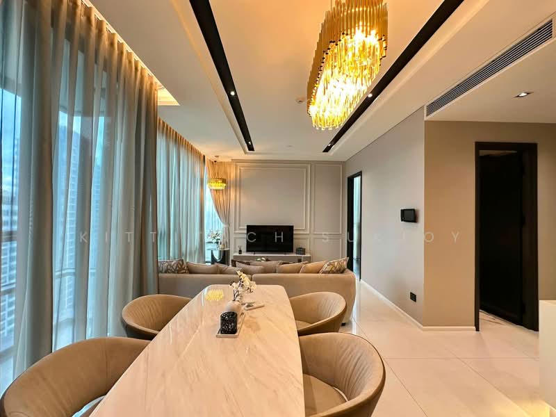 The Bangkok Thonglor, Bangkok, Soi Sukhumvit 55, Sukhumvit Road, Khlong Tan Nua, Watthana, Bangkok, 2 Bedrooms, 85 sqm, Condo For Rent, by Kittitach Sukjoy, 500471350 - DDproperty.com