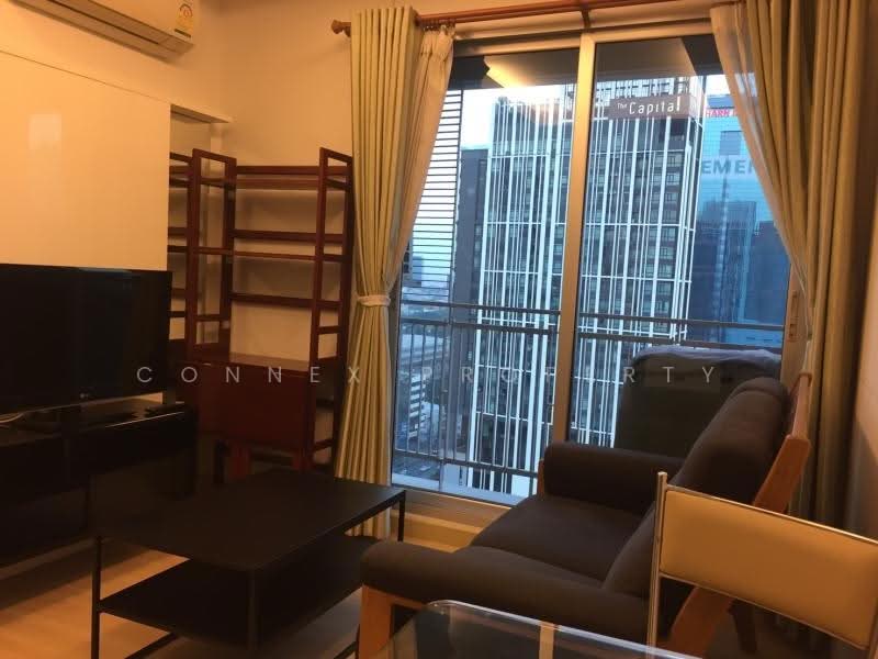 Thru Thonglor, Bangkok, Petchaburi Road, Bang Kapi, Huai Khwang, Bangkok, 1 Bedroom, 31 sqm, Condo For Rent, by Connex Property, 500471596 - DDproperty.com