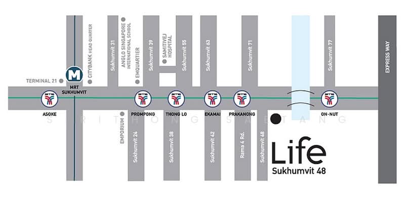 Life Sukhumvit 48, Bangkok, Soi Sukhumvit 48, Phra Kanong, Khlong Toei, Bangkok, 1 Bedroom, 33 sqm, Condo For Rent, by Sirithong Saetang, 500471598 - DDproperty.com