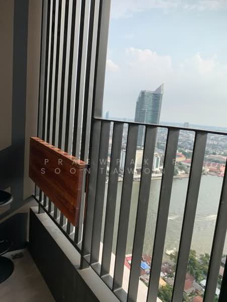 Chapter Charoennakhon–Riverside, Bangkok, Charoennakorn Road, Bang Lam Phu Lang, Khlong San, Bangkok, 1 Bedroom, 26 sqm, Condo For Rent, by Praewpakar Soontawong, 500471773 - DDproperty.com
