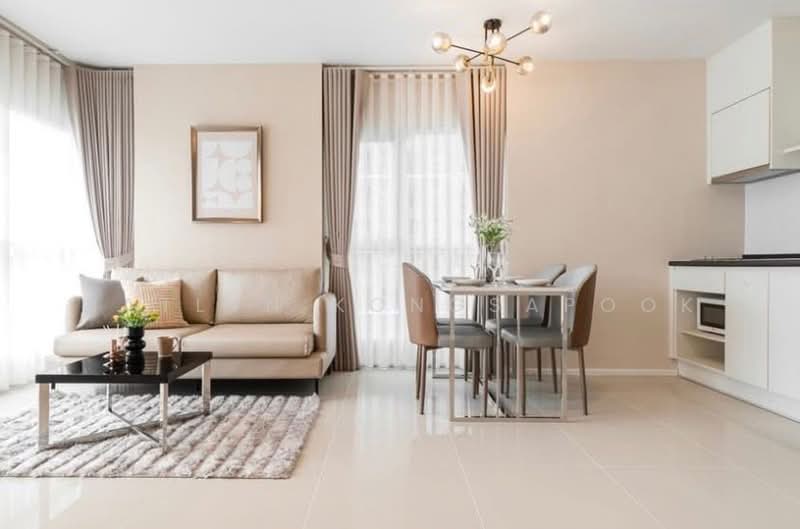 Aspire Rama 9, Bangkok, Soi Rama 9, Rama 9 Road, Huai Khwang, Bangkok, 2 Bedrooms, 67 sqm, Condo For Rent, by Natlyn Kongsapook, 500471791 - DDproperty.com