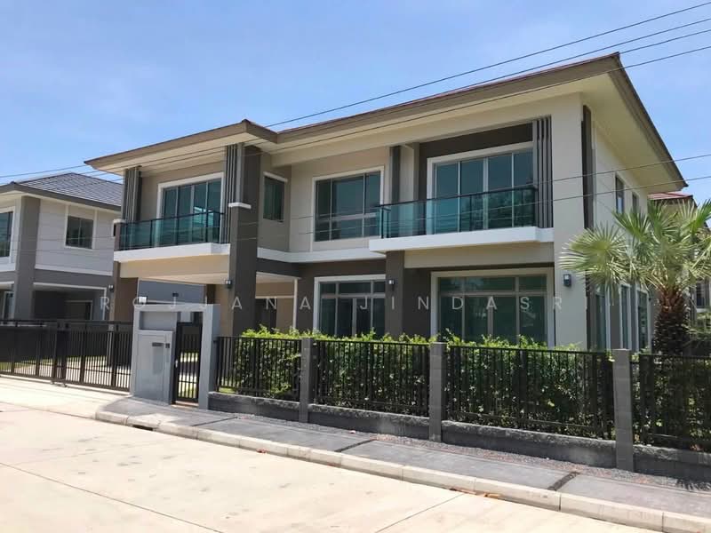 The Palm Krungthep Kreetha-Wongwaen, Bangkok, 29 Krungthep Kreetha Road, Saphan Sung, Bangkok, 4 Bedrooms, 308 sqm, Single Detached House For Rent, by Rojjana Jindasri, 500471945 - DDproperty.com