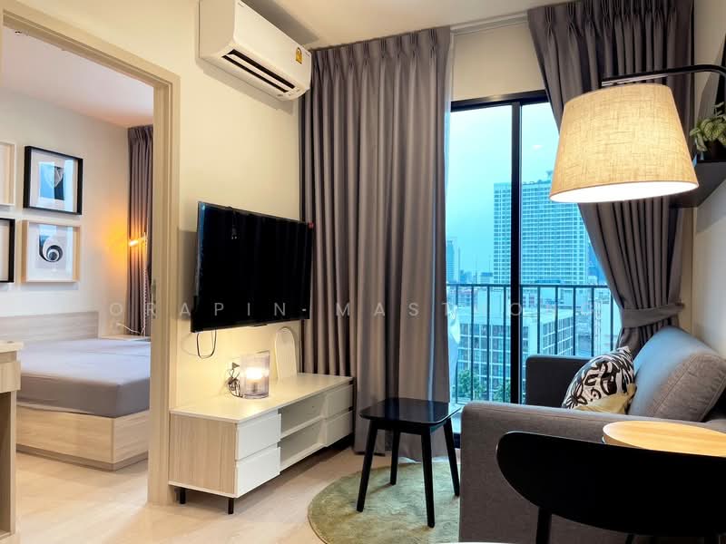 NUE Noble Ratchada-Lat Phrao, Bangkok, Lat Phrao Road, Chan Kasem, Chatuchak, Bangkok, 1 Bedroom, 26 sqm, Condo For Rent, by Orapin Masthong, 500471978 - DDproperty.com