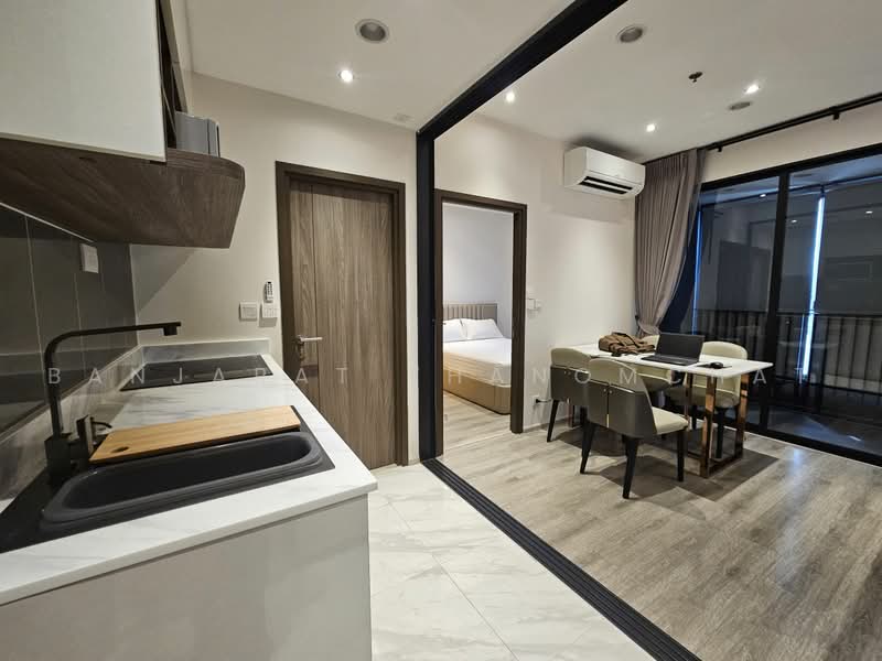 IDEO Mobi Asoke, Bangkok, New Petchaburi Road, Bang Kapi, Huai Khwang, Bangkok, 2 Bedrooms, 61 sqm, Condo For Rent, by Banjarat Thanomchat, 500472098 - DDproperty.com