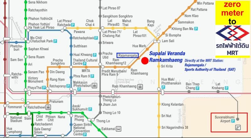 Supalai Veranda Ramkhamhaeng, Bangkok, Ramkhamhaeng Road, Hua Mak, Bang Kapi, Bangkok, 2 Bedrooms, 59 sqm, Condo For Rent, by Kritaphak Khongmueang, 500472361 - DDproperty.com