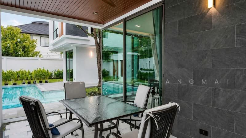 Pool Villa ให้เช่า - ใกล้บิ๊กซีแม่เหียะ เพียง 10 นาที ค่าเช่า 150,000บาท/เดือน รหัสทรัพย์ : No.9P030, เชียงใหม่, สันผักหวาน, หางดง, เชียงใหม่, 511 ตร.ม., บ้านเดี่ยว ให้เช่า, โดย Baandeedee Chiangmai, 500472555 - DDproperty.com