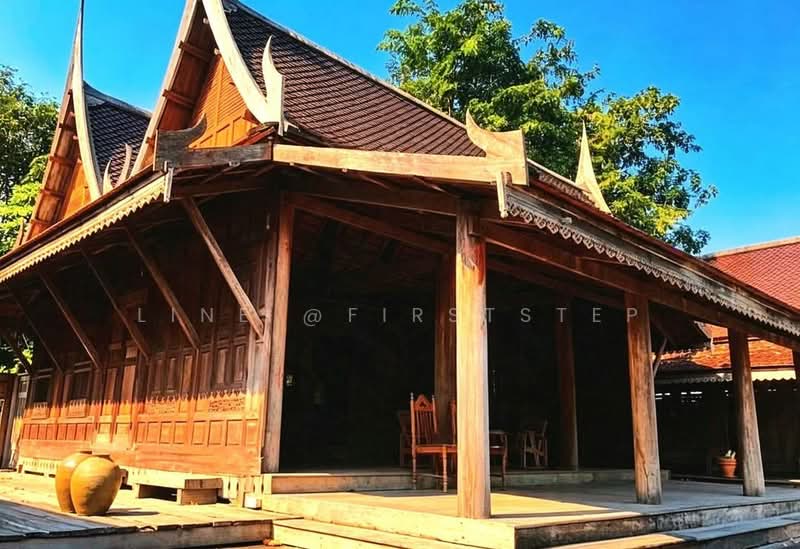 บ้านเรือนไทยโบราณอายุ 100 ปี ริมแม่น้ำ จังหวัดสุพรรณบุรี ประเทศไทย, สุพรรณบุรี, บางปลาม้า, สุพรรณบุรี, 1 ตร.ม., บ้านเดี่ยว ขาย, โดย LINE @firststep, 500472609 - DDproperty.com