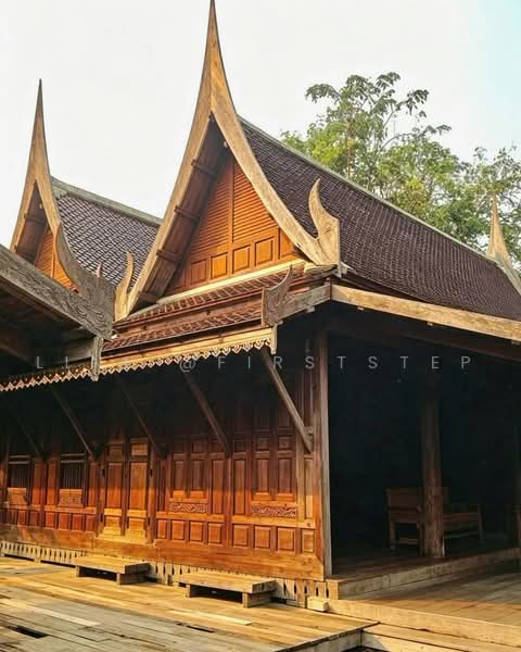 100-Year-Old Thai Heritage House Waterfront, Suphan Buri, Thailand, Suphan Buri, Bang Pla Ma, Suphan Buri, 5 Bedrooms, 1 sqm, Single Detached House For Sale, by LINE @firststep, 500472609 - DDproperty.com