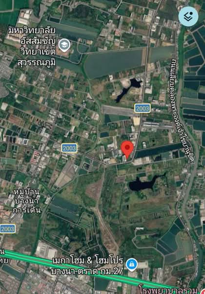 ที่ดินเปล่า ถ.บางนาการ์เด้น เอแบค ต.บางเสาธง อ.บางเสาธง จ.สมุทรปราการ, Samut Prakan, Bang Bo, Bang Bo, Samut Prakan, , 3,200 sqm, Land For Sale, by รชตวัน บุญประสิทธิ์, 500472782 - DDproperty.com