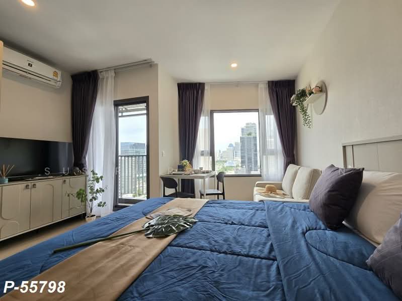 Life Rama 4-Asoke, Bangkok, Rama 4 Road, Khlong Toei, Bangkok, Studio, 27 sqm, Condo For Rent, by Susira Prueksawun, 500472934 - DDproperty.com