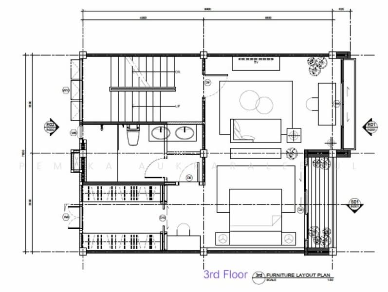 3-BR Townhouse, Bangkok, Khlong Tan Nua, Watthana, Bangkok, 3 Bedrooms, 240 sqm, Townhouse For Rent, by Pemika Aukkaraleekul, 500473014 - DDproperty.com