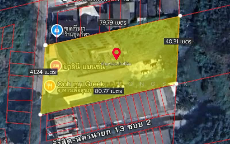 ที่ดิน 1-3-71 ไร่ พร้อมอพาร์ตเมนต์ ซอยรังสิต-นครนายก 13, Pathum Thani, Prachathipat, Thanyaburi, Pathum Thani, , 3,000 sqm, Business For Sale, by Thanest Kongsuk, 500473523 - DDproperty.com