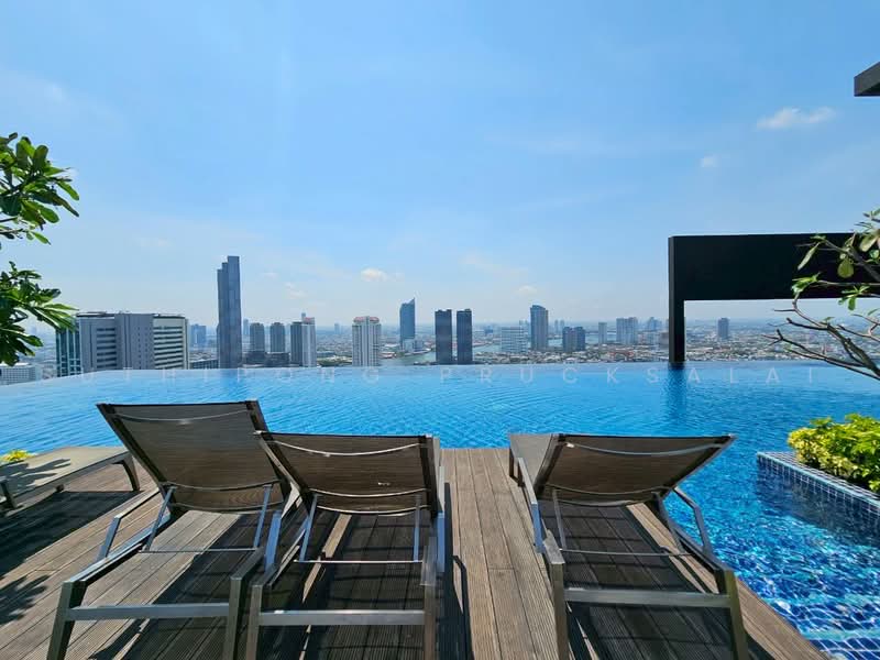 Urbano Absolute Sathon-Taksin, Bangkok, 345 Charoen Nakhon 14/2 Alley, Khlong Ton Sai, Khlong San, Bangkok, Studio, 30 sqm, Condo For Rent, by Suthipong Prucksalai, 500473619 - DDproperty.com