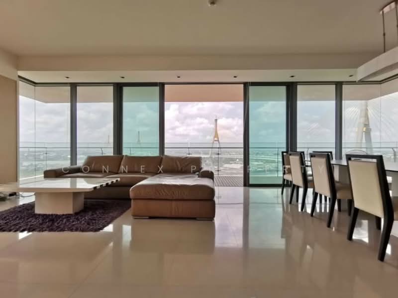 The Pano Rama 3, Bangkok, 890 Rama 3 Road, Bang Pong Pang, Yan Nawa, Bangkok, 3 Bedrooms, 223 sqm, Condo For Rent, by Connex Property, 500473650 - DDproperty.com