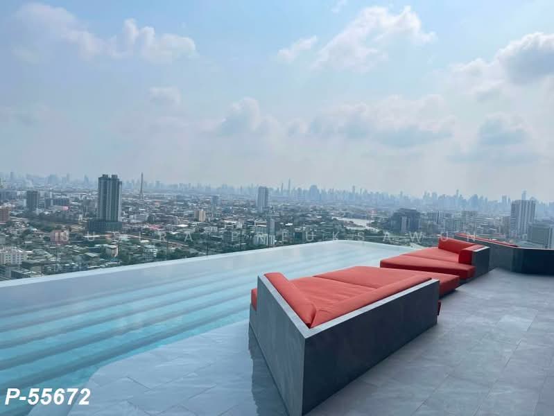 Origin Play Bangkhunnon Triple Station, Bangkok, Bang Khun Non, Bangkok Noi, Bangkok, 1 Bedroom, 33 sqm, Condo For Rent, by Susira Prueksawun, 500473674 - DDproperty.com