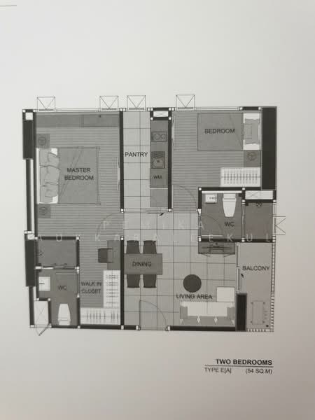 Aspire Sukhumvit 48, Bangkok, Sukhumvit Road, Phra Kanong, Khlong Toei, Bangkok, 2 Bedrooms, 54 sqm, Condo For Rent, by Pemika Aukkaraleekul, 500473734 - DDproperty.com