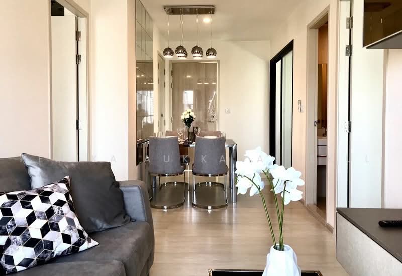 Life Asoke, Bangkok, Asoke-Dindang Road, Bang Kapi, Huai Khwang, Bangkok, 2 Bedrooms, 55 sqm, Condo For Rent, by Pemika Aukkaraleekul, 500473880 - DDproperty.com