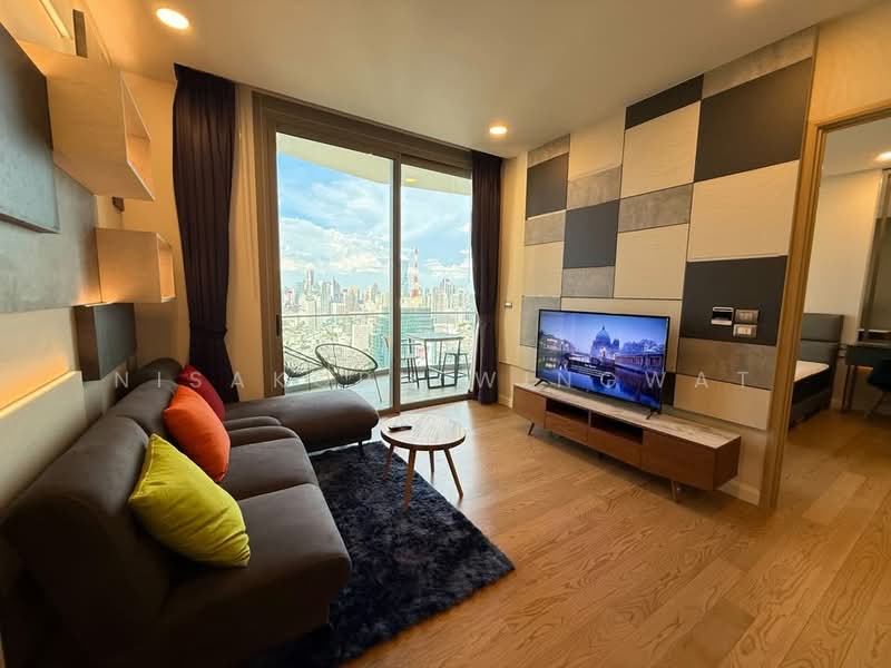 Magnolias Waterfront Residences, Bangkok, 259 Charoen Nakhon Road, Khlong Ton Sai, Khlong San, Bangkok, 1 Bedroom, 65 sqm, Condo For Rent, by Nisakorn Wingwat, 500474134 - DDproperty.com