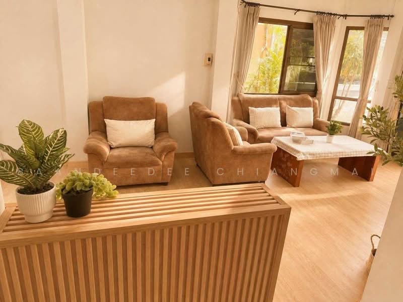 A house for rent near Panyaden International School, Rental Price: 18,000 THB / month No.14H1119, Chiang Mai, Hang Dong, Chiang Mai, 3 Bedrooms, 110 sqm, Single Detached House For Rent, by Baandeedee Chiangmai, 500474443 - DDproperty.com