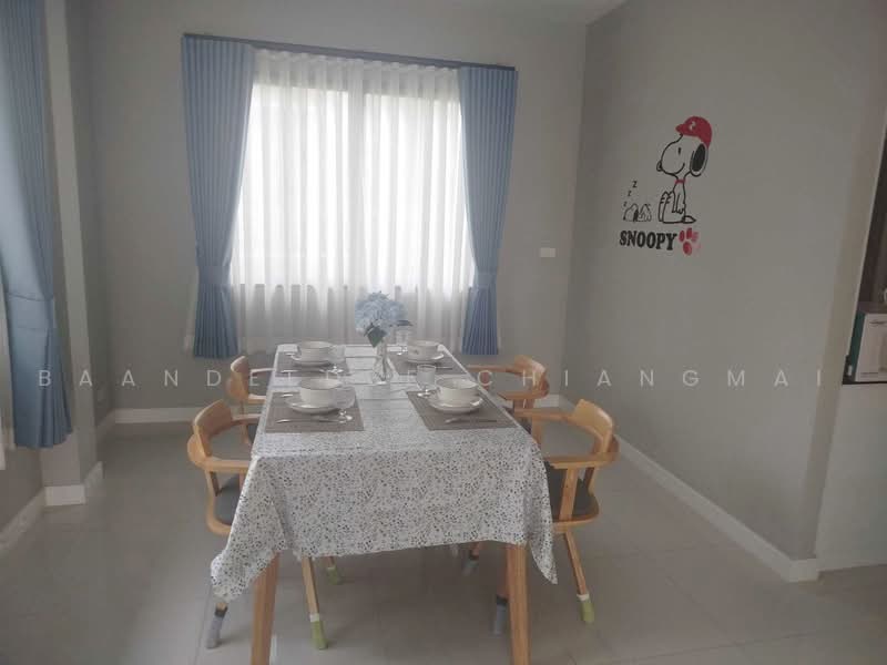 บ้านให้เช่า – ใกล้โรงเรียนนานาชาติเกรซ เพียง 5 นาที ค่าเช่า 25,000 บาท/เดือน รหัสทรัพย์ : No.14H1120, เชียงใหม่, หารแก้ว, หางดง, เชียงใหม่, 150 ตร.ม., บ้านเดี่ยว ให้เช่า, โดย Baandeedee Chiangmai, 500474449 - DDproperty.com
