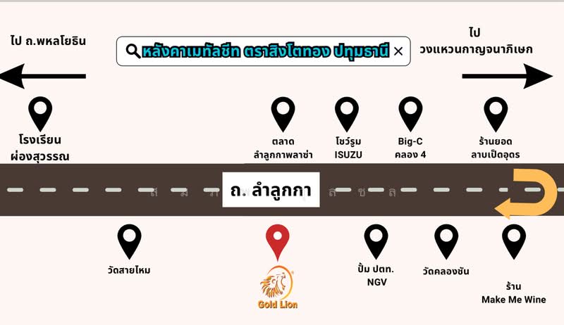 ลาดสวาย, ปทุมธานี, ลาดสวาย, ลำลูกกา, ปทุมธานี, 3,128 ตร.ม., ที่ดิน ขาย, โดย สมภพ กุลชล, 500474492 - DDproperty.com