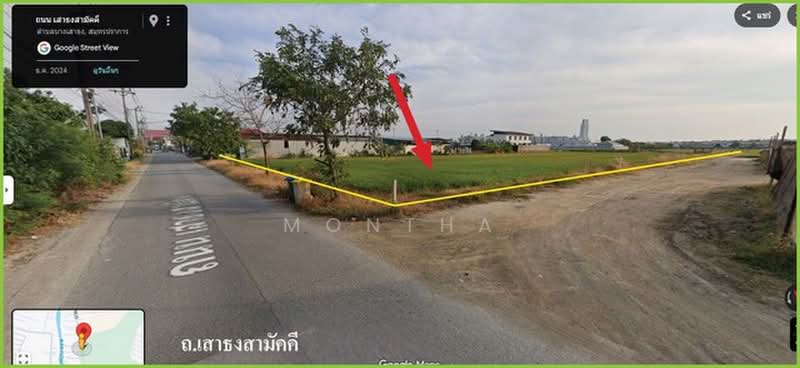 ขายที่ดิน, Samut Prakan, เสาธงสามัคคี, Bang Sao Thong, Samut Prakan, , 6,012 sqm, Land For Sale, by Montha, 500474511 - DDproperty.com