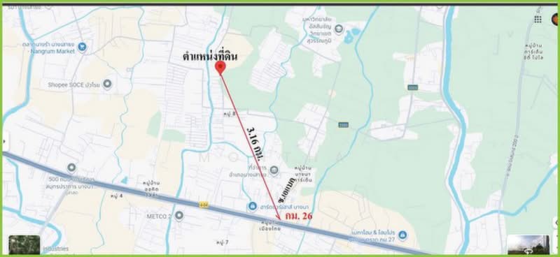 ที่ดิน, Samut Prakan, เสาธงสามัคคี, Bang Sao Thong, Samut Prakan, , 1,600 sqm, Land For Sale, by Montha, 500474535 - DDproperty.com