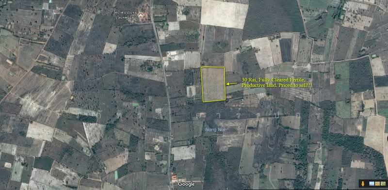 30 Rai Agricultural Land Opportunity Nong Han, Udon Thani, Don Hai Sok, Nong Han, Udon Thani, , 48,268 sqm, Land For Sale, by วีรภัทรา ดาร์เปอร์, 500474849 - DDproperty.com