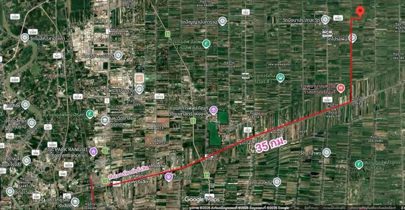 ขายที่ดิน, ปทุมธานี, หนองสามวัง, หนองเสือ, ปทุมธานี, 8,000 ตร.ม., ที่ดิน ขาย, โดย คุณเสือ, 500474948 - DDproperty.com