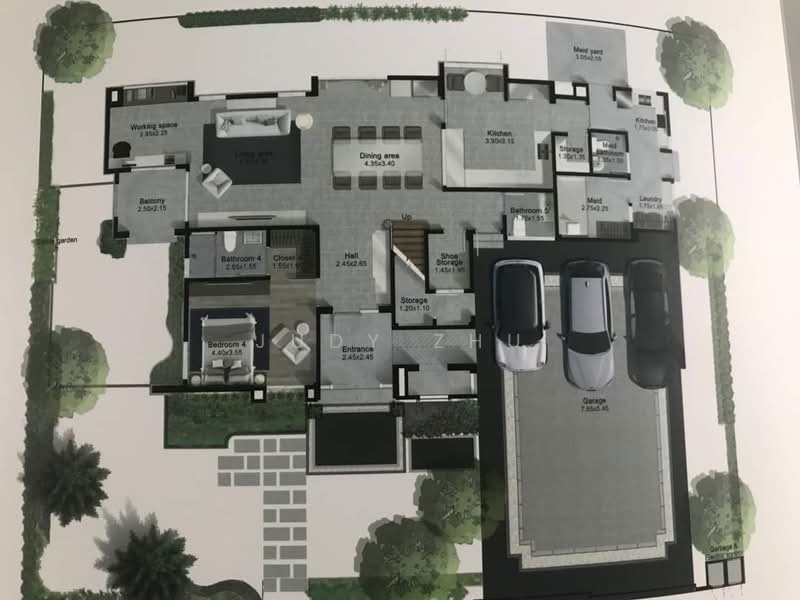 Nantawan Rama 9 - New Krungthepkreetha, Bangkok, Saphan Sung, Bangkok, 5 Bedrooms, 398 sqm, Single Detached House For Rent, by Judy Zhu, 500475329 - DDproperty.com