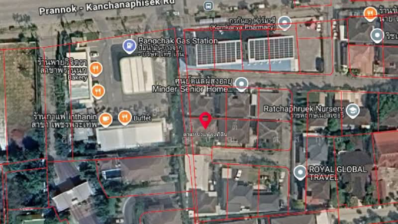 ที่ดินสวย แถมบ้าน เกือบติดถนนพระเทพตัดใหม่ พรานนก สาย 4 ใกล้ สี่แยกไฟฉาย ถนนราชพฤกษ์ ปากคลองตลาดใหม่, กรุงเทพ, พรานนก พุทธมณฑลสาย 4, บางพรม, ตลิ่งชัน, กรุงเทพ, 292 ตร.ม., ที่ดิน ขาย, โดย จิรกิตติ์ (คิม)เจริญบัณฑิตสกุล, 500475386 - DDproperty.com