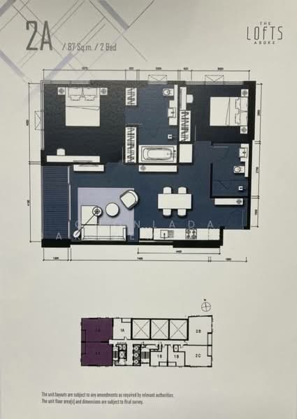 The Lofts Asoke, Bangkok, Sukhumvit 21 Road, Khlongtoei Nua, Watthana, Bangkok, 2 Bedrooms, 88 sqm, Condo For Sale, by Chonlada Nakasemsuwan, 500475402 - DDproperty.com