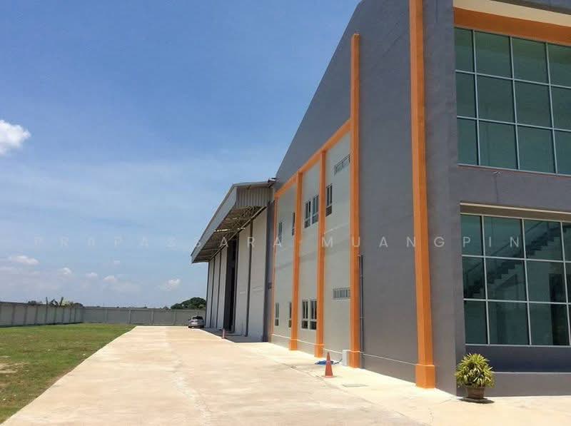 ขายโรงงานใหม่ 2,094 ตร.ม. เนื้อที่ 3 ไร่ ทำเลทอง บางเสาธง สมุทรปราการ #ใกล้สนามบินสุวรรณภูมิ, สมุทรปราการ, บางเสาธง, สมุทรปราการ, 2,094 ตร.ม., โกดัง-โรงงาน ขาย, โดย Prapassara Muangpin, 500475444 - DDproperty.com