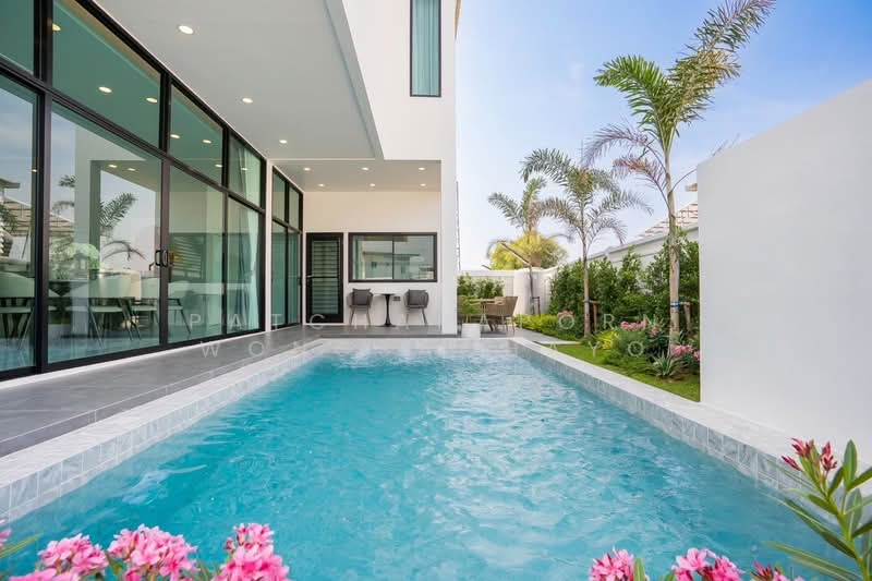 Thamber Private Pool Villa : แทมเบอร์ไพรเวทพูลวิลล่า, ชลบุรี, ห้วยใหญ่, บางละมุง, ชลบุรี, 367 ตร.ม., บ้านแฝด ให้เช่า, โดย Patcharaporn Wongsachayo, 500475820 - DDproperty.com