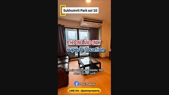 Sukhumvit Park, Bangkok, 27 Soi Sukhumvit 10, Khlong Toei, Khlong Toei, Bangkok, 3 Bedrooms, 100 sqm, Condo For Rent, by penn_property, 500475960 - DDproperty.com