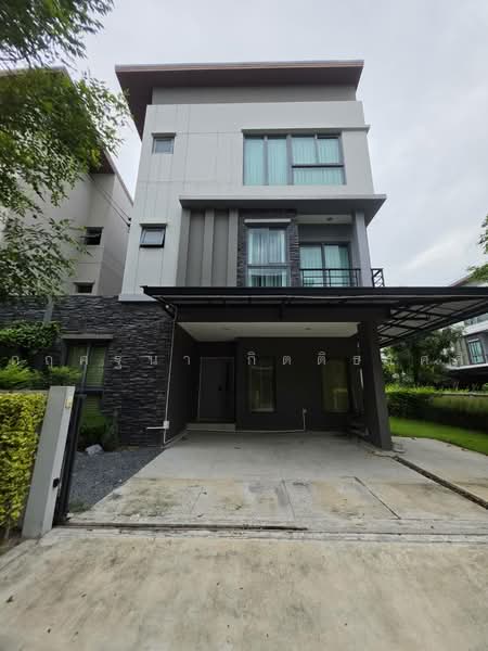 Baan Klang Muang The Edition Rama 9-Krungthep Kreetha, Bangkok, Kanchanaphisek Road 23, Saphan Sung, Saphan Sung, Bangkok, 4 Bedrooms, 218 sqm, Semi-Detached House (Twin House) For Sale, by กฤศฐนา กิตติธรศศิ, 500475966 - DDproperty.com