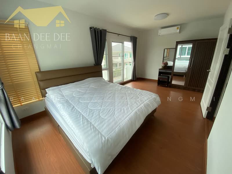 A house for rent near Central Plaza Chiangmai Airport, Rental Price: 24,000 THB / month No.9H189, Chiang Mai, Pa Daet, Muang Chiang Mai, Chiang Mai, 3 Bedrooms, 122 sqm, Single Detached House For Rent, by Baandeedee Chiangmai, 500476003 - DDproperty.com