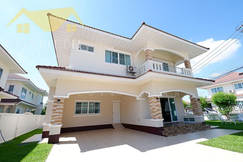 บ้านให้เช่า – ใกล้ตลาดเจริญเจริญ เพียง 10 นาที ค่าเช่า 25,000 บาท / เดือน รหัสทรัพย์ : No.13H121, เชียงใหม่, ต้นเปา, สันกำแพง, เชียงใหม่, 150 ตร.ม., บ้านเดี่ยว ให้เช่า, โดย Baandeedee Chiangmai, 500476039 - DDproperty.com