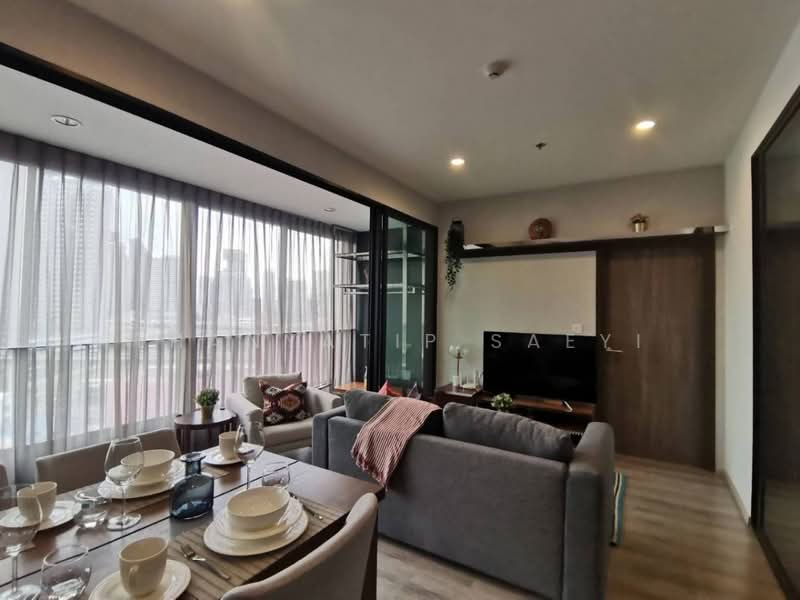 IDEO Mobi Asoke, Bangkok, New Petchaburi Road, Bang Kapi, Huai Khwang, Bangkok, 2 Bedrooms, 60 sqm, Condo For Rent, by Thanyatip Saeyi, 500476048 - DDproperty.com