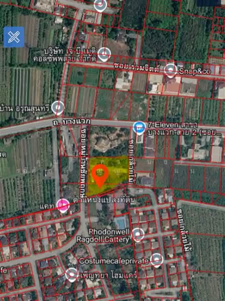 ที่ดินเปล่า 361 ตร.ว. ที่ดินเปล่า หน้าหมู่บ้านชัยพฤกษ์ บางแวก, กรุงเทพ, ถนนพุทธมณฑลสาย3, บางแวก, ภาษีเจริญ, กรุงเทพ, 1,444 ตร.ม., ที่ดิน ขาย, โดย คุณ ภัควรินธร อัครศักดิ์ปัญญา (แนน), 500476069 - DDproperty.com