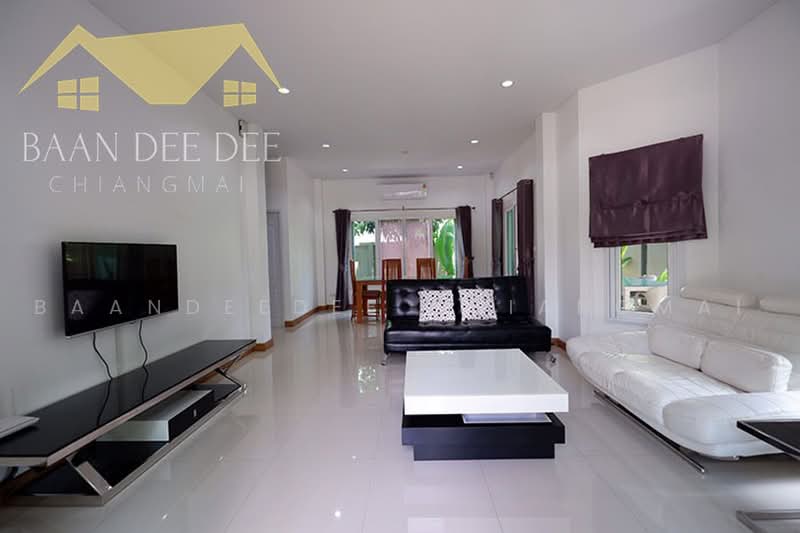 A house for rent near Meritton British International School,Rental Price: 30,000 THB/month No.14H120, Chiang Mai, Nong Kwai, Hang Dong, Chiang Mai, 4 Bedrooms, 200 sqm, Single Detached House For Rent, by Baandeedee Chiangmai, 500476119 - DDproperty.com