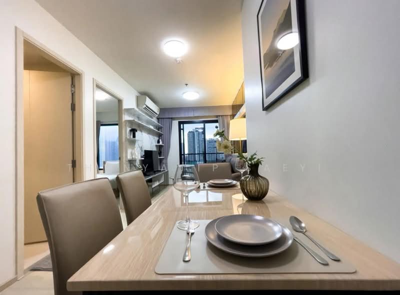 Life Asoke, Bangkok, Asoke-Dindang Road, Bang Kapi, Huai Khwang, Bangkok, 2 Bedrooms, 57 sqm, Condo For Rent, by Thanyatip Saeyi, 500476128 - DDproperty.com