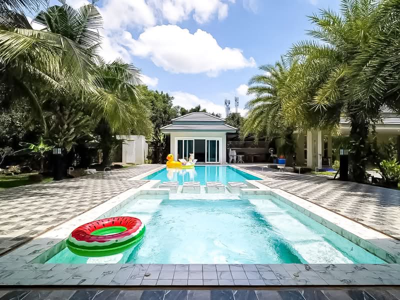 High End House for Sale Na Jomtien Sattahip 3Bed Private Pool, Chon Buri (Pattaya), Bang Lamung, Bang Lamung (Pattaya), Chon Buri (Pattaya), 3 Bedrooms, 3,200 sqm, Villa For Sale, by PLC real estate, 500476357 - DDproperty.com