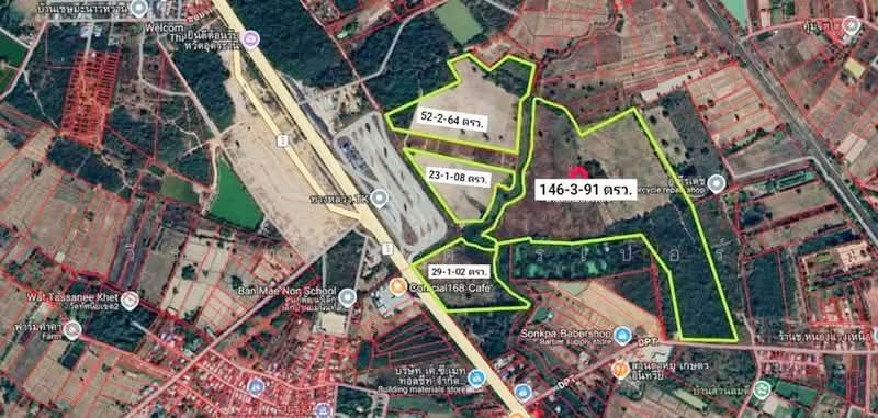 252 Rai Commercial Land For Sale Udon Thani, Thailand, Udon Thani, Nong Pai, Muang Udon Thani, Udon Thani, , 403,460 sqm, Land For Sale, by วีรภัทรา ดาร์เปอร์, 500476372 - DDproperty.com