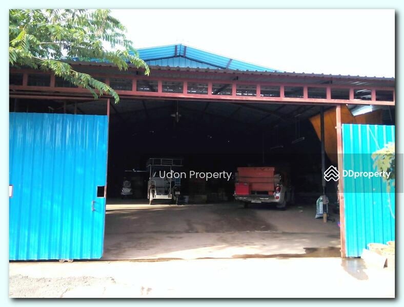 For Rent - BSR-013 โกดังให้เช่าพร้อมบ้าน 2 ชั้น : Warehouse for rent with 2 story house in city of Udon Thani, Udon Thani