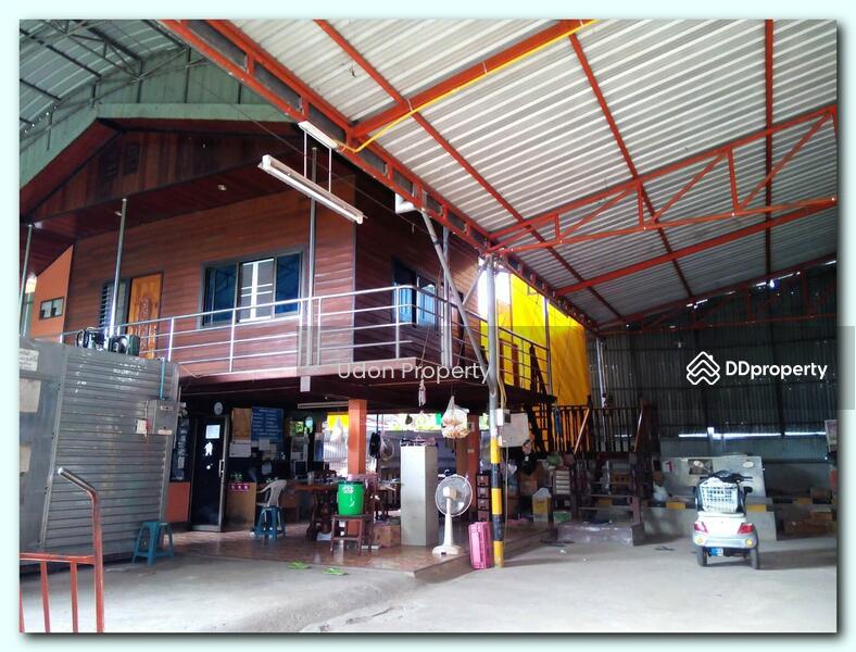 For Rent - BSR-013 โกดังให้เช่าพร้อมบ้าน 2 ชั้น : Warehouse for rent with 2 story house in city of Udon Thani, Udon Thani