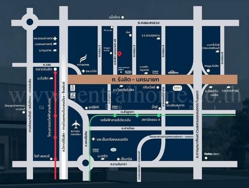 รังสิต - นครนายก 49, Pathum Thani, รังสิต - นครนายก 49, Prachathipat, Thanyaburi, Pathum Thani, , 33,992 sqm, Land For Sale, by คุณ ศันสนีย์  ( เก๋ ), 500476450 - DDproperty.com