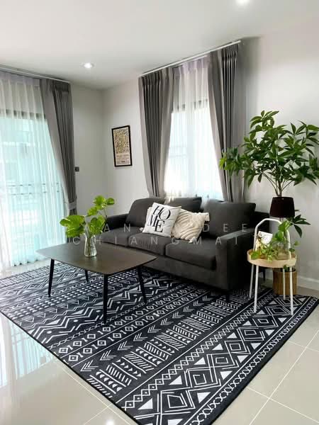 A house for rent near Unity Concord International School,Rental Price: 30,000 THB / month No.15H503, Chiang Mai, Chai Sa Than, Saraphi, Chiang Mai, 3 Bedrooms, 155 sqm, Single Detached House For Rent, by Baandeedee Chiangmai, 500476708 - DDproperty.com